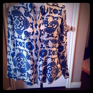 Button down dress blouse